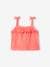 Terry Cloth Combo for Babies: Strappy Top & Shorts coral 