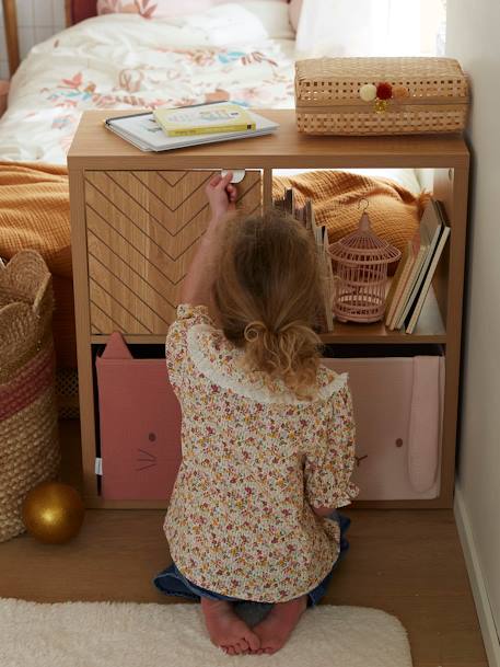 Door for Cubbyhole Unit, Chevron wood 