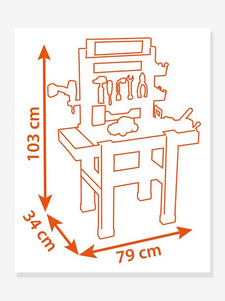 Black + Decker Bricolo Center Workbench by SMOBY multicoloured 