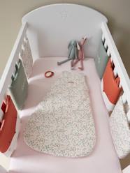 Bedding & Decor-Baby Bedding-Cot Bumpers-Cot Bumper/ Playpen Bumper, Little Flowers