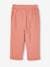 Cropped Cotton Gauze Trousers with Floral Print, for Girls BLUE MEDIUM ALL OVER PRINTED+blush+printed white 