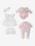 Clothes for Girl Dolls Light Pink+rose 