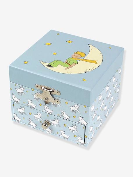 Musical Cube Box, Little Prince & Sheep - TROUSSELIER pale blue 