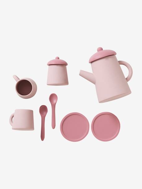 Silicone Tea Set white 