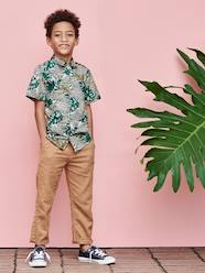 Boys-Lightweight Trousers in Cotton/Linen, for Boys