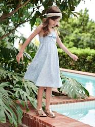 Girls-Dresses-Strappy Midi-Length Dress for Girls