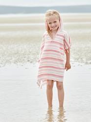 Bedding & Decor-Bathing-Ponchos-Fouta Striped Poncho for Children