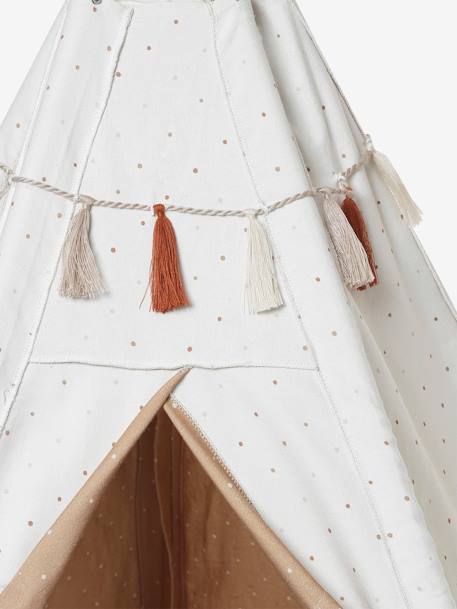 Reversible Tipi - Wood FSC® Certified caramel+Multi 