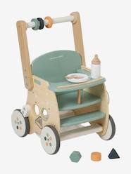 Toys-Baby & Pre-School Toys-Walker with Seat for Doll, in FSC® Wood