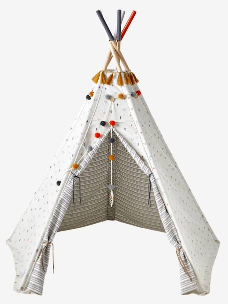 Reversible Tipi - Wood FSC® Certified caramel+Multi 