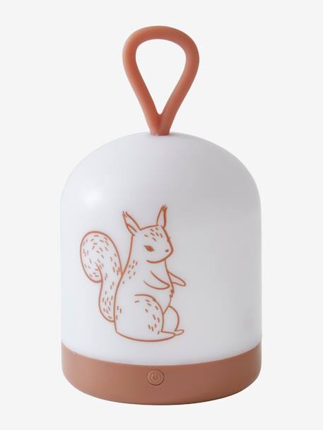 Portable Night Light, Squirrel BROWN MEDIUM SOLID WITH DESIGN 