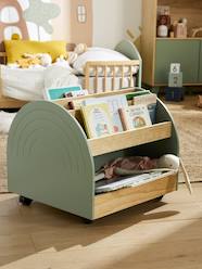 Bedroom Furniture & Storage-Storage-Small Storage Case on Casters, Rainbow