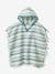 Fouta Striped Poncho for Children striped blue+striped pink 