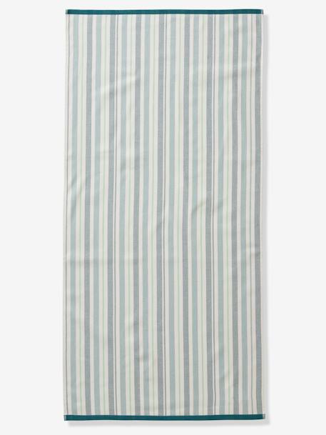 Fouta Beach/Bath Towel striped blue+striped pink 