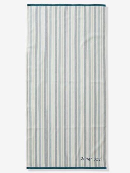 Fouta Beach/Bath Towel striped blue+striped pink 