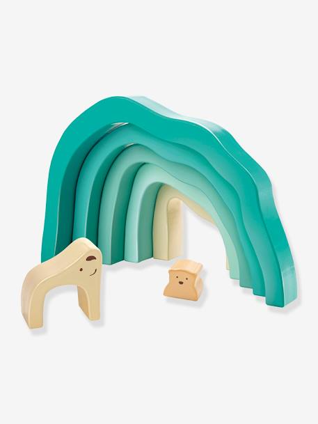 Arctic Polar Bear Stacking Blocks by HAPE multicoloured 