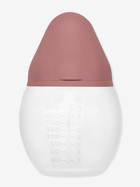 BibRond 240ml Baby Bottle by ELHEE Beige+red 