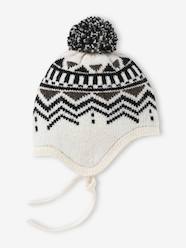 Boys-Jacquard Knit Beanie for Boys