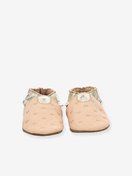 Indoor Shoes in Soft Leather for Babies, Appaloosa Style 927830-10 by ROBEEZ© rose 