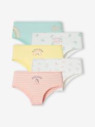 -Pack of 5 Shorties for Girls