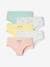 Pack of 5 Shorties for Girls pale pink 