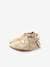 Soft Leather Pram Shoes for Babies, Mini Love 874682-10 by ROBEEZ© gold 