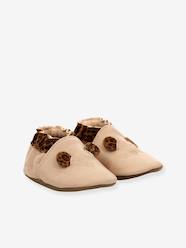 Shoes-Baby Footwear-Slippers & Booties-Soft Leather Pram Shoes for Babies, Leo Mouse 874641-10 by ROBEEZ©