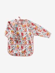 Nursery-Smock-Like Bib with Long Sleeves