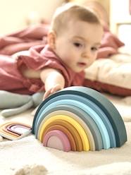 Toys-Baby & Pre-School Toys-Stackable Rainbow in Silicone