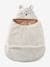 Transformable Baby Nest in Plush Fabric, Bear Beige+ecru+khaki 