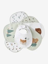 Nursery-Vertbaudet Pack of 7 Newborn Bibs