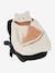 Transformable Baby Nest in Plush Fabric, Bear Beige+ecru+khaki 