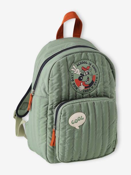 Padded Backpack for Boys, Cool Attitude lichen 