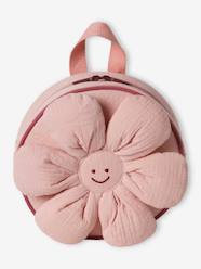 -Flower Backpack in Cotton Gauze, Playschool Special, for Girls