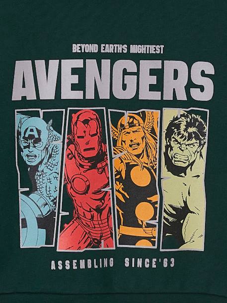 Hoodie for Boys, the Avengers by Marvel® fir green 