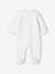 Sheep Sleepsuit in Velour for Newborn Babies ecru 