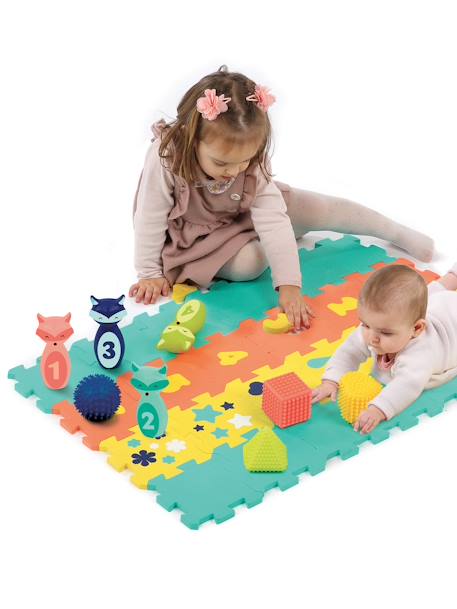 Bowling & Shapes Activity Mat, by LUDI multicoloured 