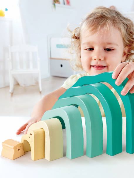 Arctic Polar Bear Stacking Blocks by HAPE multicoloured 