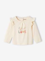 Baby-T-shirts & Roll Neck T-Shirts-Printed Long Sleeve Top for Babies