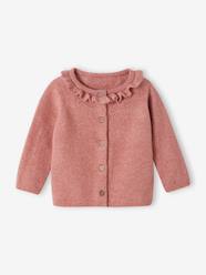 Baby-Jumpers, Cardigans & Sweaters-Openwork Cardigan for Babies