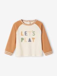 Baby-T-shirts & Roll Neck T-Shirts-T-Shirts-Long Sleeve Colourblock Top for Babies