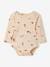 Pack of 5 Long Sleeve Bodysuits with Cutaway Shoulders for Babies cappuccino 