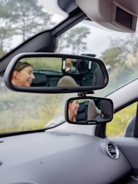Rear-view Front Mirror, EZI Mirror Clip by EZIMOOV black 