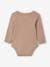 Pack of 5 Long Sleeve Bodysuits with Cutaway Shoulders for Babies cappuccino 