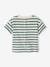 T-Shirt for Babies, Sailor Capsule Collection striped green 