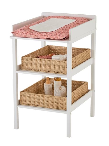 Storage Basket for Changing Tables beige 