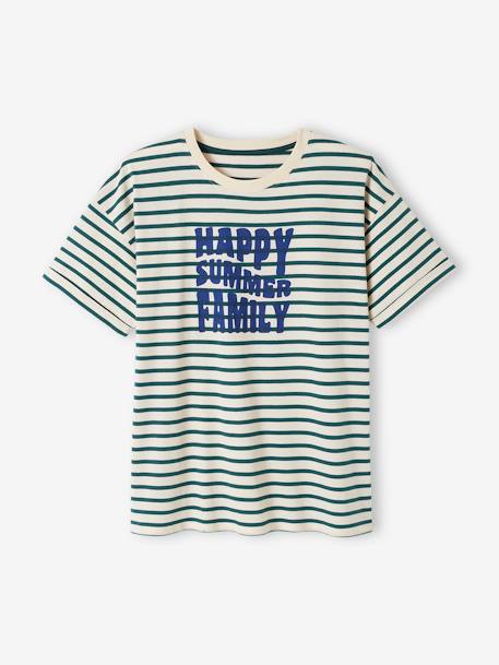 Unisex T-Shirt for Adults, Sailor Capsule Collection striped green 