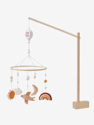 Nursery-Cot Mobiles-Musical Mobile, Happy Sky