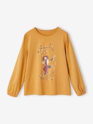 Long Sleeve Top with Muse Motif for Girls