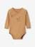 Pack of 2 Long-Sleeved Bodysuits for Newborn Babies golden yellow 